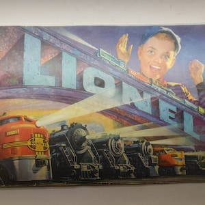 1952 Lionel Consumer Color Catalog    Original
