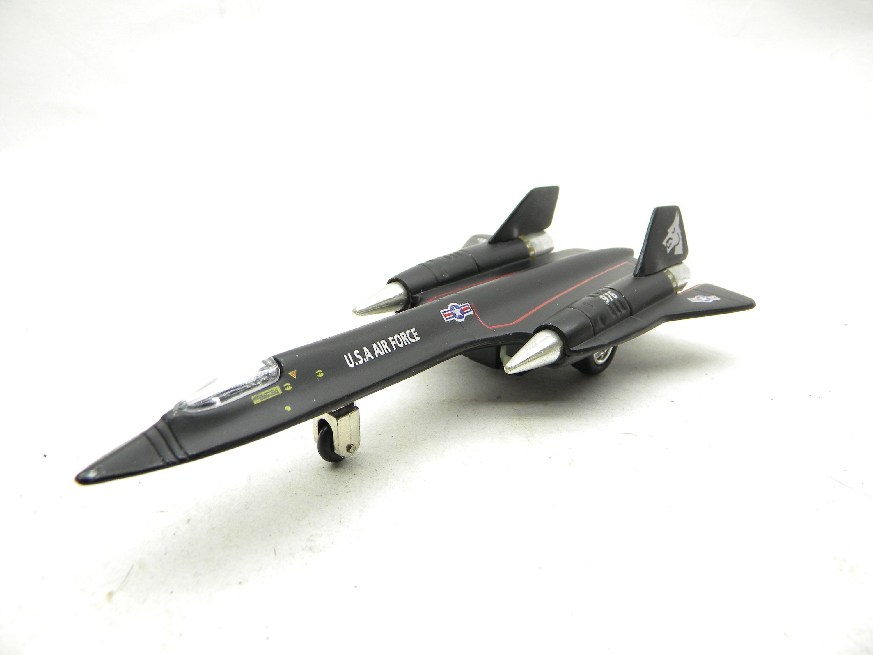 USA Air Force 976 黒　飛行機　フィギュア X-Force Commander U.S.A. Air Force 976 aircraft (7.75