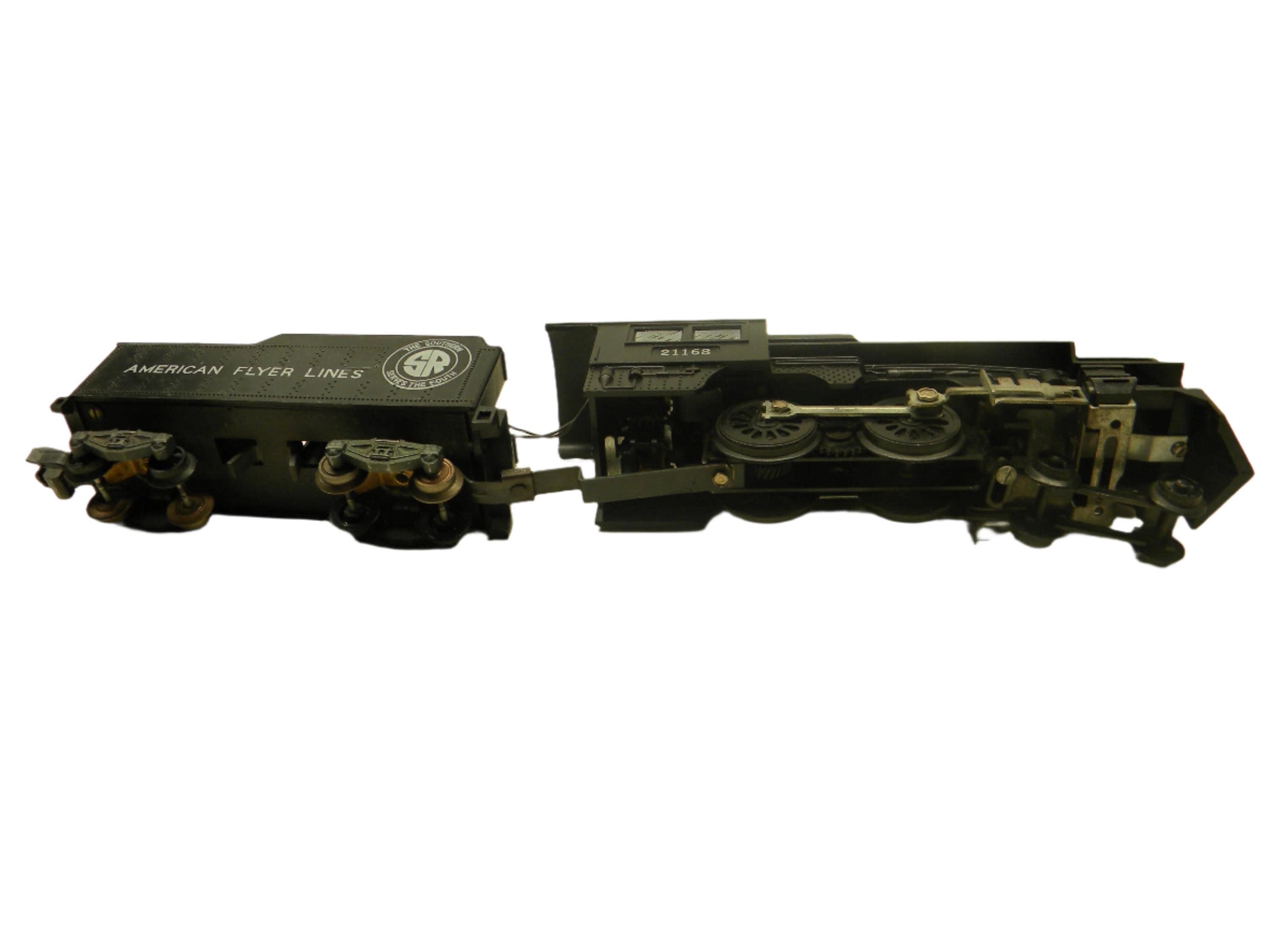 American Flyer 21168 Southern 4-4-0 Locomotive and Tender With