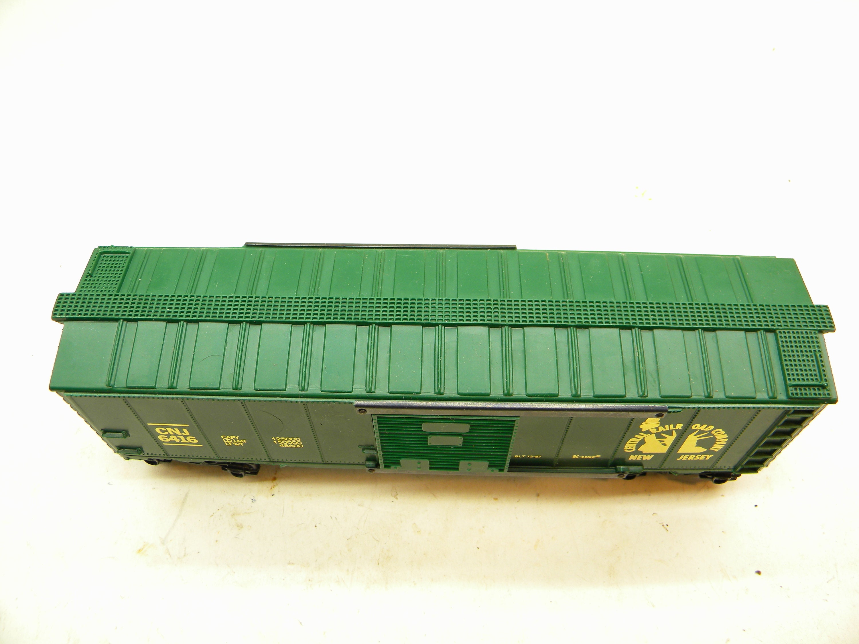 K-line K6416 Central of New Jersey Box Car O Gauge Train - Etsy