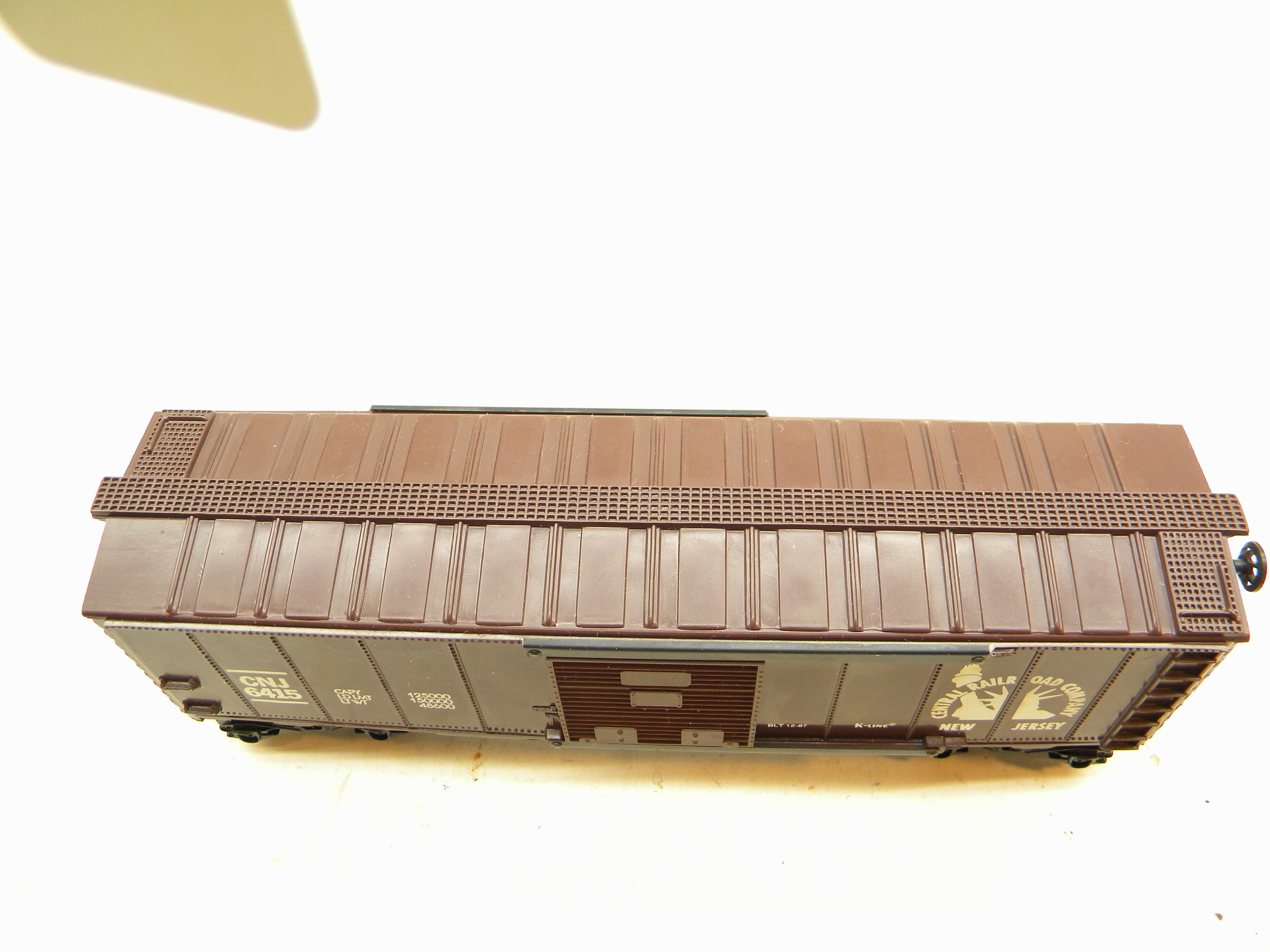 K-line K6415 Central of New Jersey Box Car O Gauge Train - Etsy