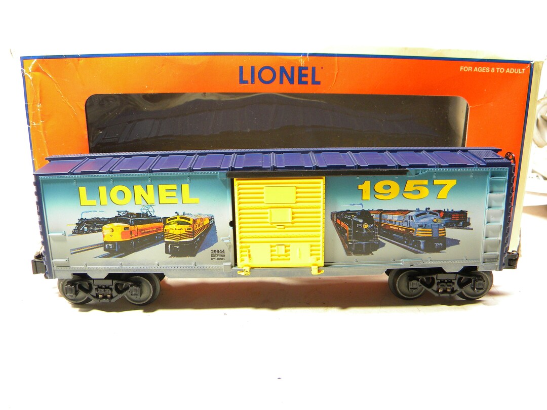 Lionel 29944 1957 Lionel Catalog Art Box Car O Gauge Etsy