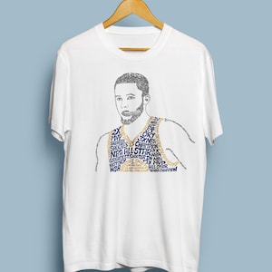 Steph Curry Golden State Warriors Adult T Shirt (S-2XL)