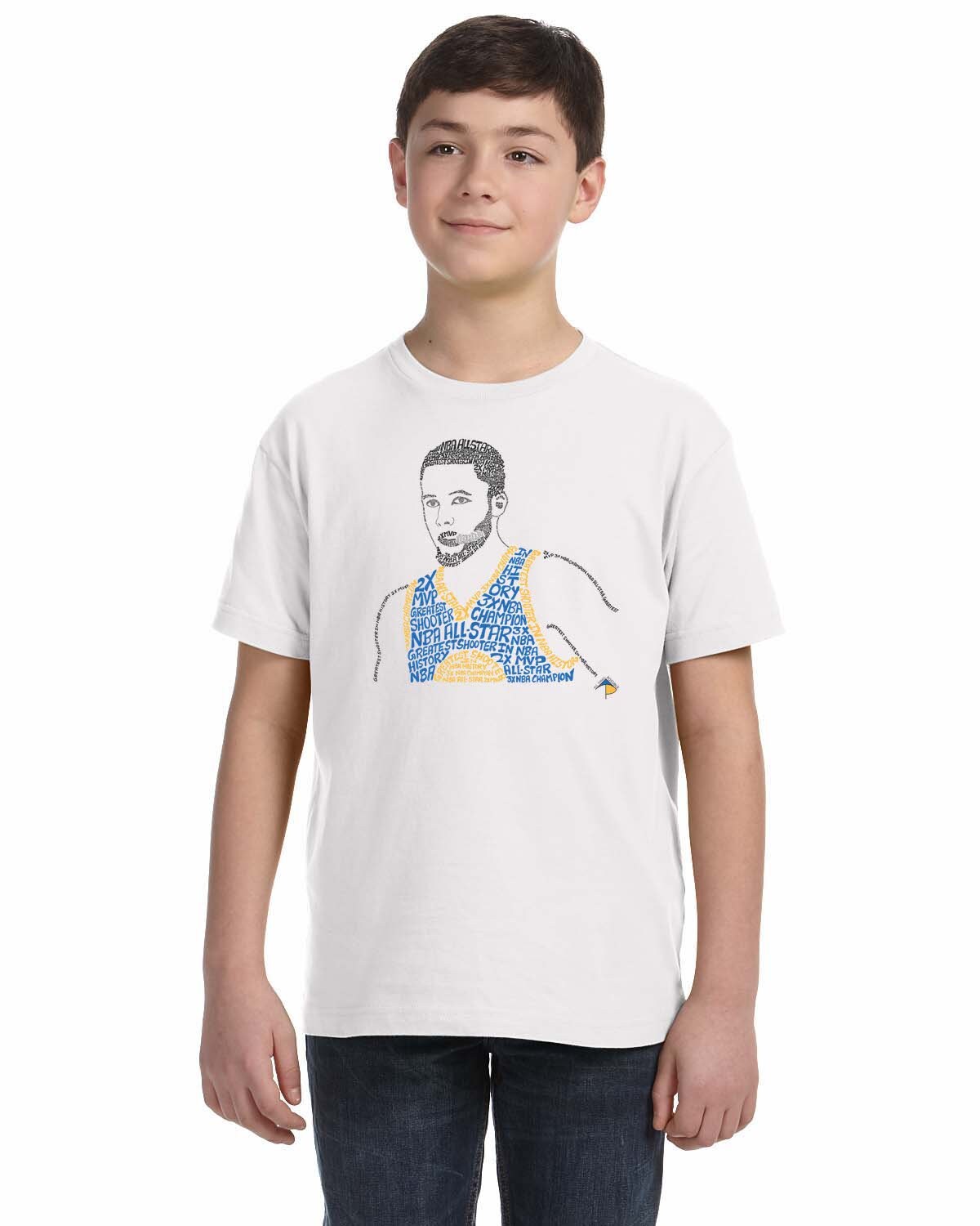 steph curry cartoon shirt