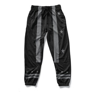 Washington DC Flag Jogger Pants/Sweat Pants/Track Pants image 2