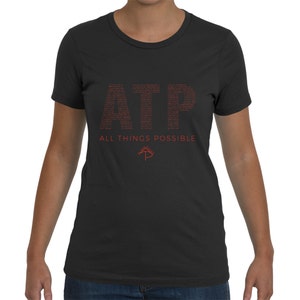 All Things Possible Motivational Women&#39;s Short Sleeve T-Shirt (XS-XXL)