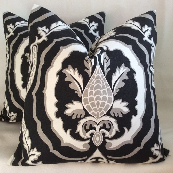 Black and White Pillow Etsy