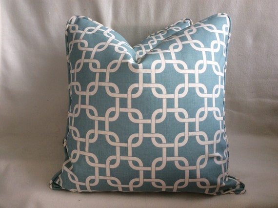 Set of Chainlink Designer Pillow Covers Set of Chainlink Designer Pillow Covers