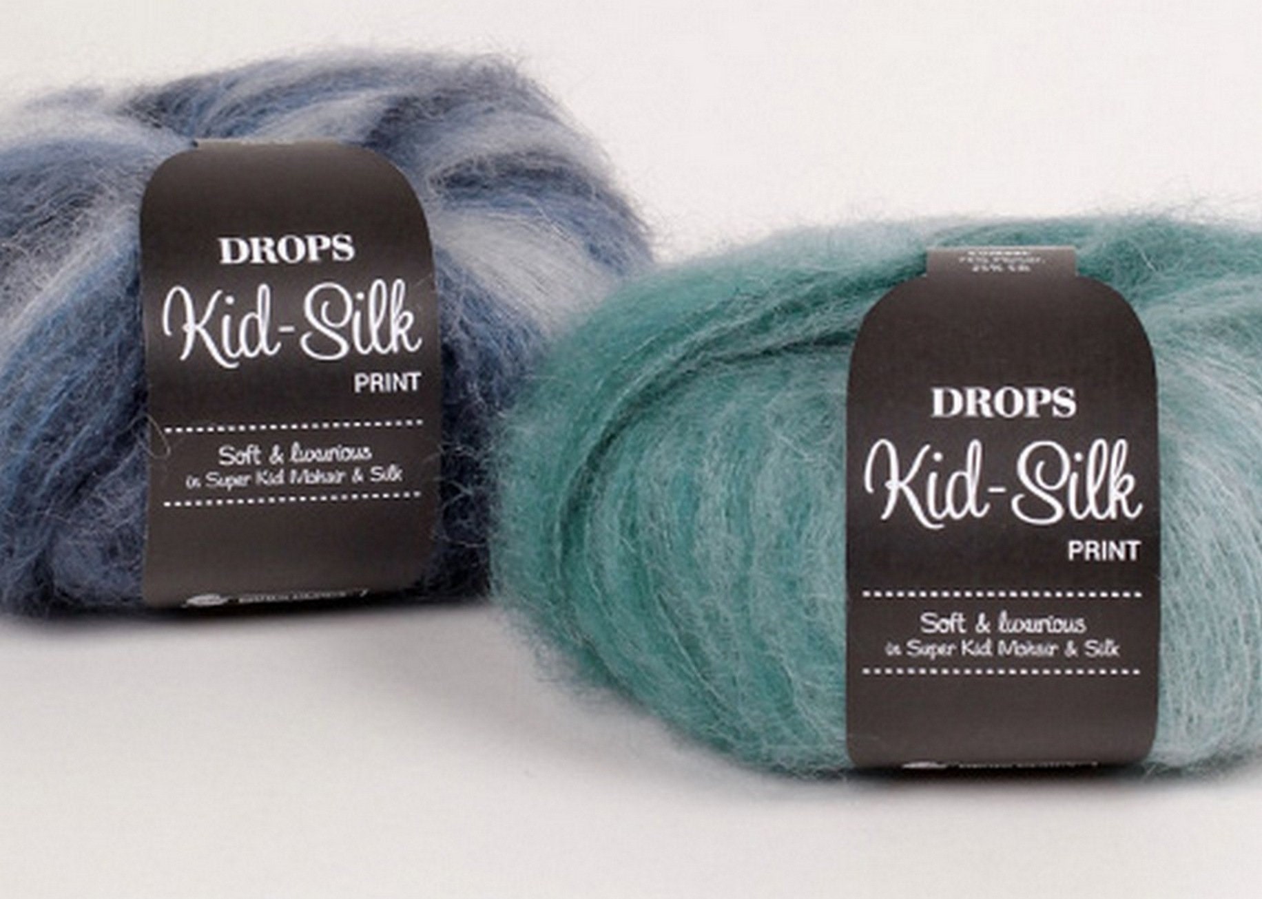 Content 75 Mohair 25 Silk yarn Cotton Knitting Crochet a gift KID-SILK Content