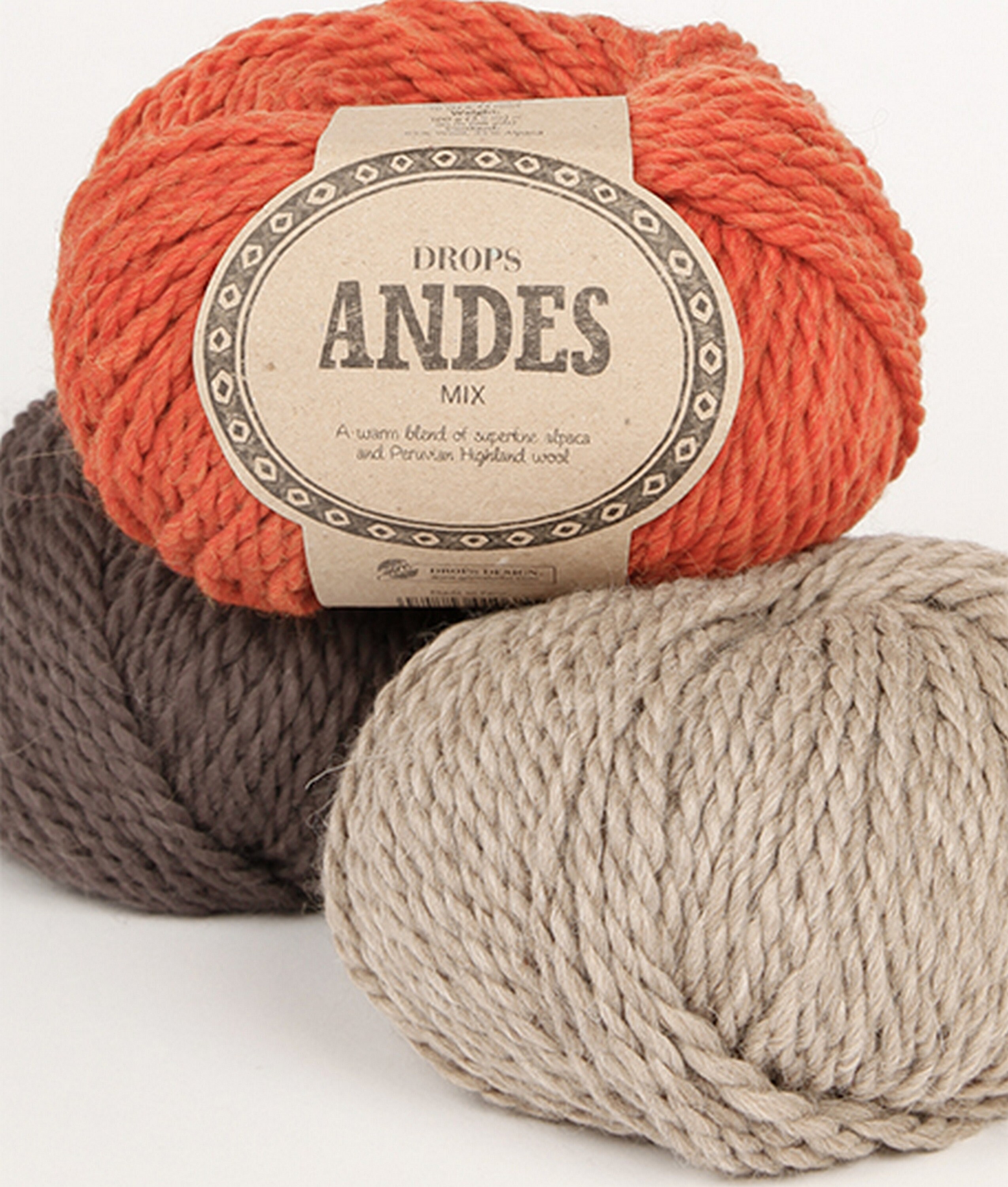 DROPS Andes Chunky Alpaca yarn Andes 35 alpaca wool 65 Etsy
