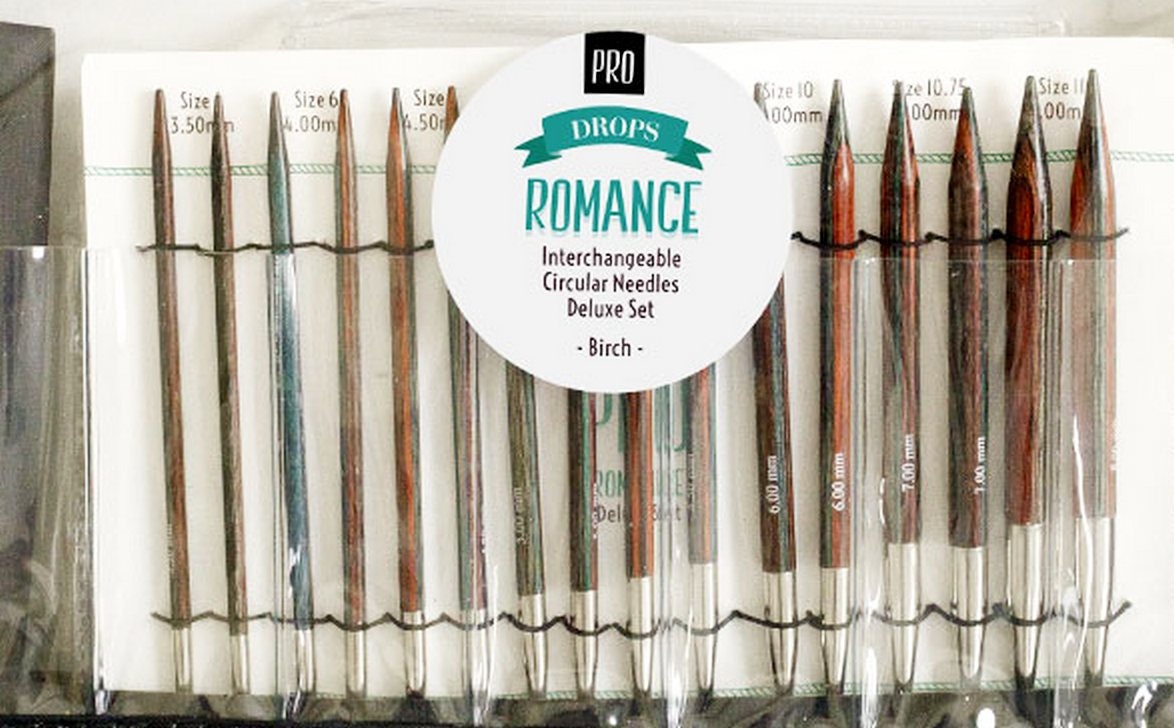 Drops Pro Romance Deluxe Circular Knitting Needles Set - Order