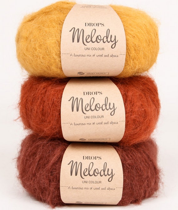 brushed wool yarn