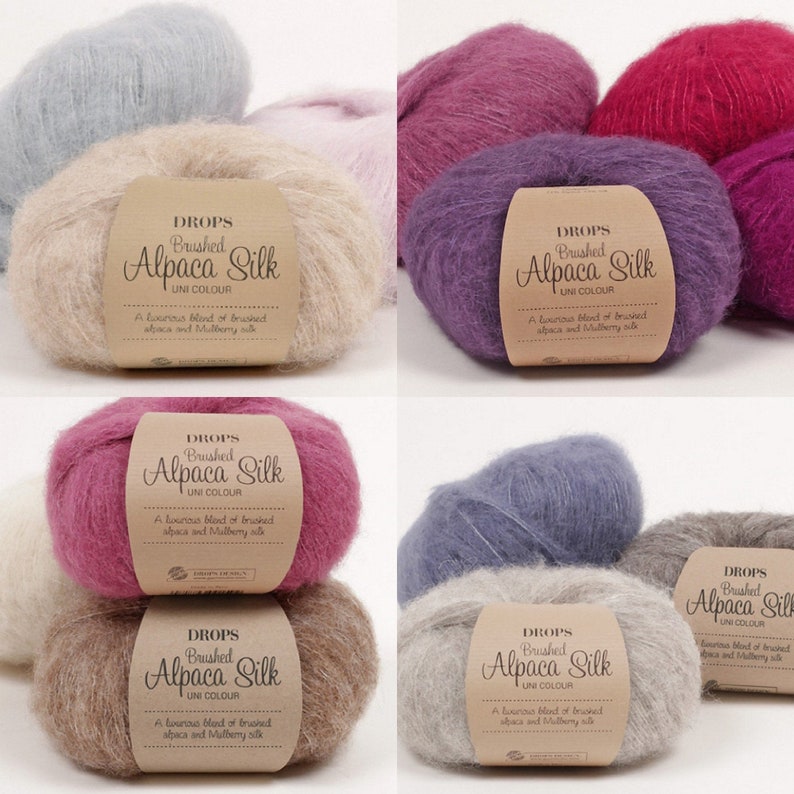Купить Пряжу Brushed Alpaca Silk