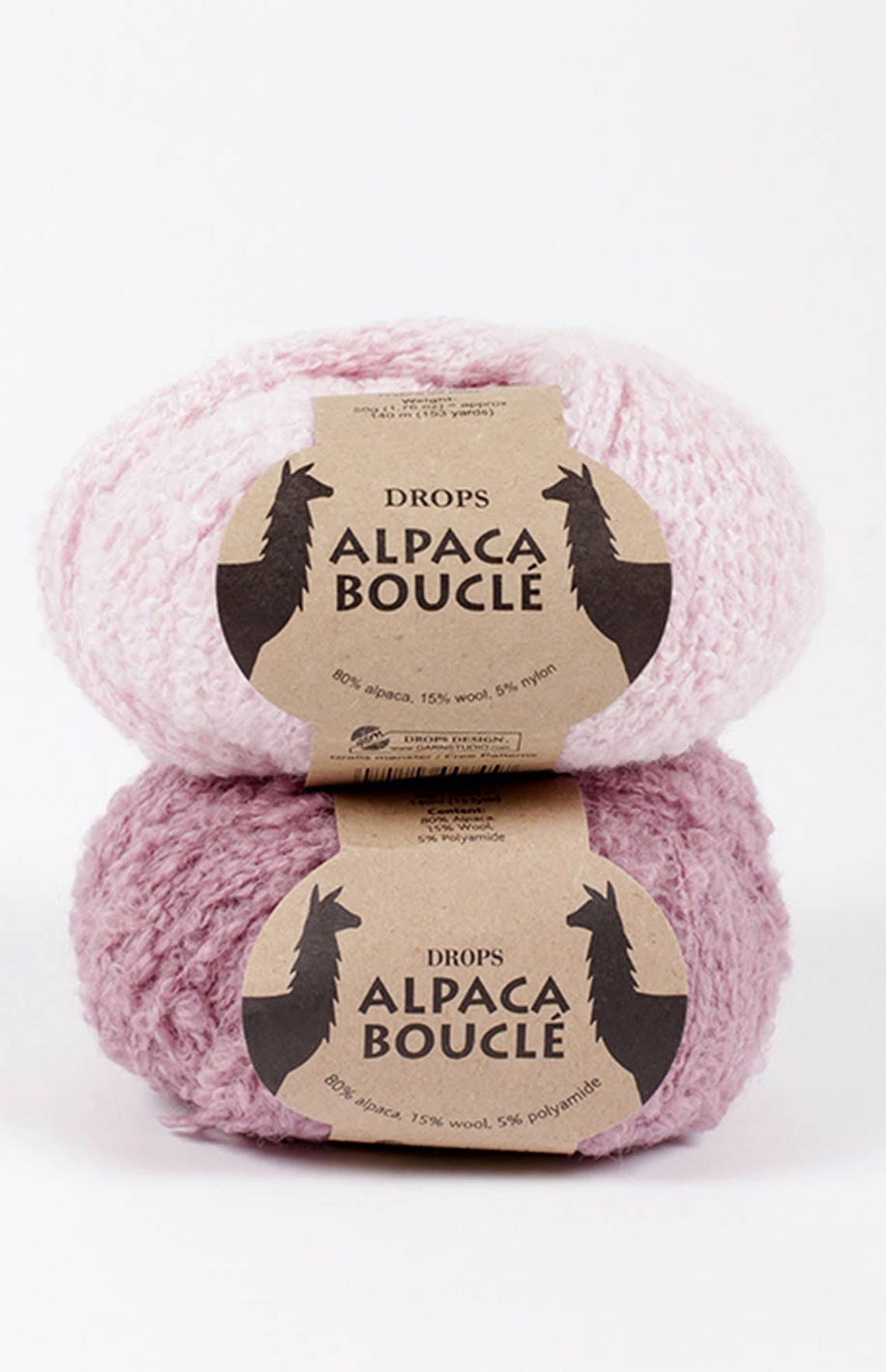 DROPS Alpaca Bouclé Soft light and full of loops Garnstudio | Etsy
