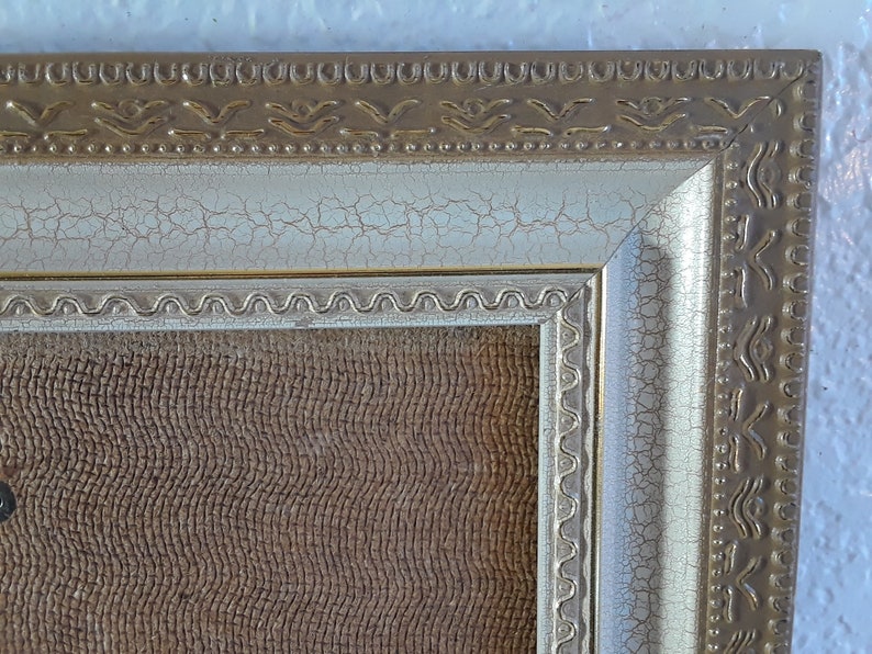 Vintage Ornate Gold & Antique White Picture Frame 8 X 10 Photo | Etsy