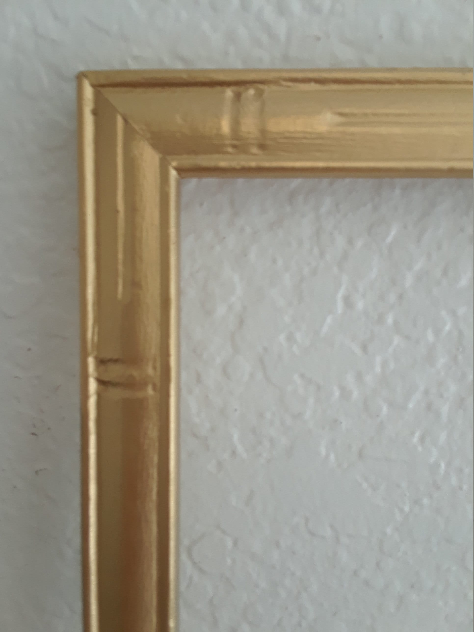 Gold Bamboo Picture Frame 18 x 22 Photo Decoration Up Cycled Etsy
