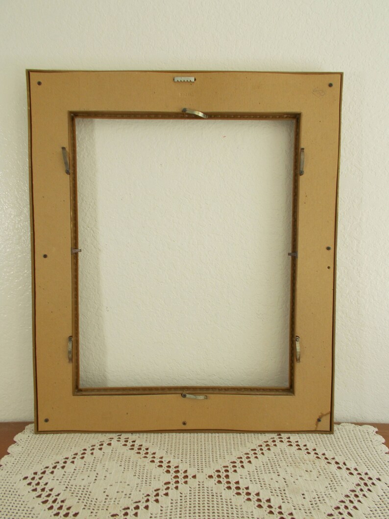Vintage Ornate Gold Picture Frame 16 X 20 Photo Decoration Etsy