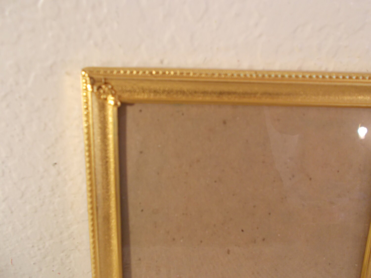 Vintage Ornate Gold Metal Hinged Picture Frame 2 Photo Etsy