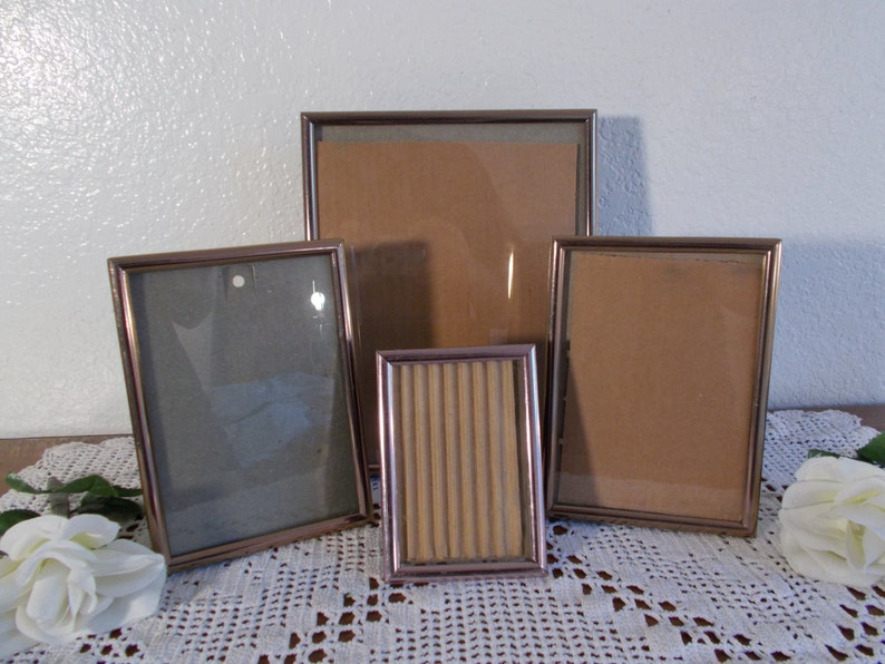 Vintage Picture Frame Set Photo Gallery Collection Rustic Etsy
