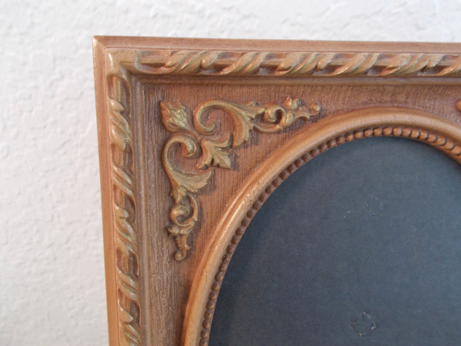 Vintage Ornate 8 x 10 Oval Picture Frame Photo Decoration Mid Etsy