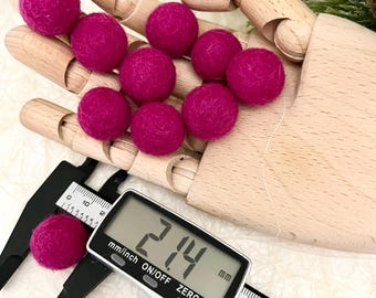 DIY Felt Ball Garland: Custom Wool Pom Poms, Craft Supplies