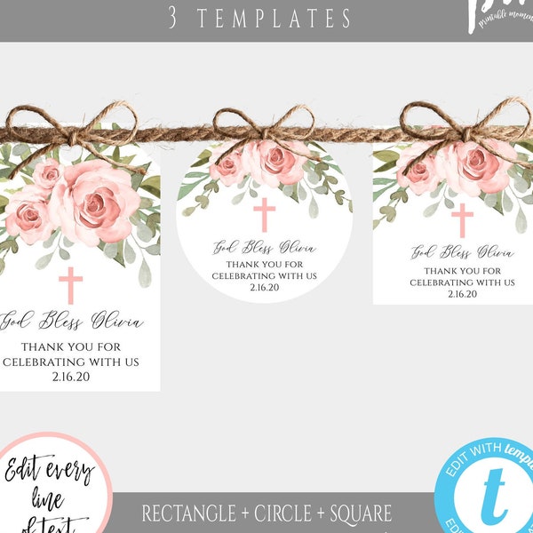 Girl Baptism Favors - Etsy