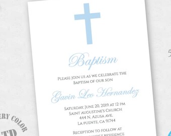 baptism invitations etsy