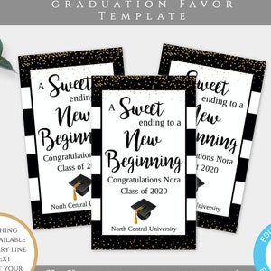 Une fin douce à un nouveau modèle de carte de départ, carte de fête de remise des diplômes, carte de dessert de remise des diplômes de la classe 2021, carte de remise des diplômes universitaires, GP2