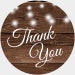 Rustic Favor Tags Template Printable Wedding Thank You Tags - Etsy