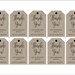 Rustic Wedding Favor Thank You Tags Template Printable Thank - Etsy