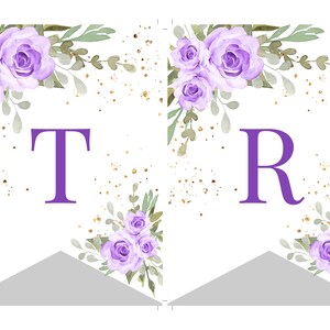 Traveling From Miss to Mrs Banner Template, Bunting Flag Banner for ...