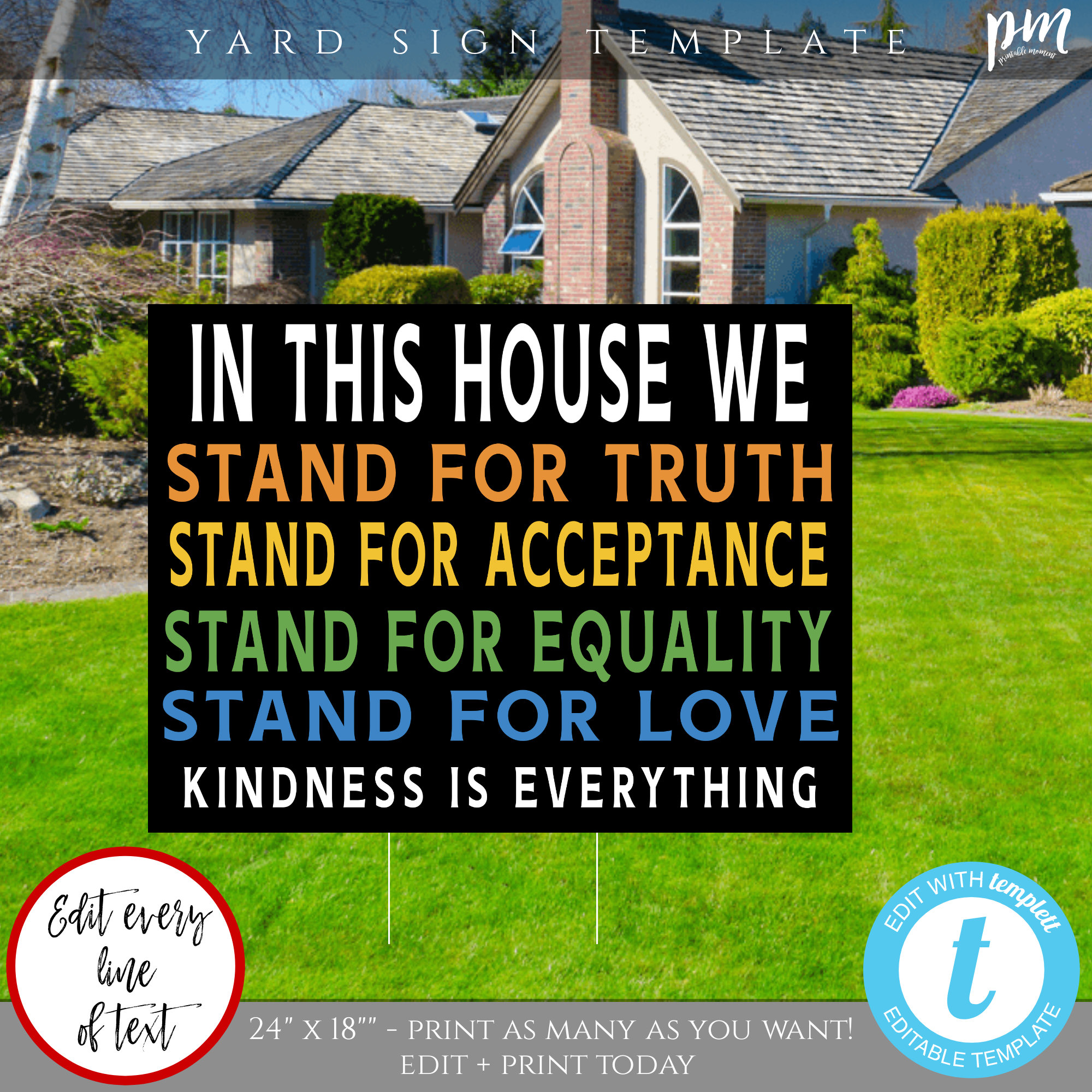 in this house we believe