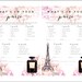 Paris Bridal Shower Game Template Pack Printable Shower Game - Etsy