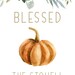 Grateful, Thankful, Blessed Gift Tag Template Set for Fall, Printable ...