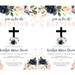 Printable Baptism Invitation Template Floral Baptism Invite - Etsy
