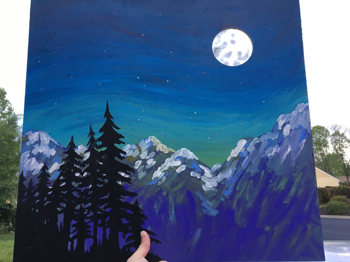 Light up Paintings Etsy