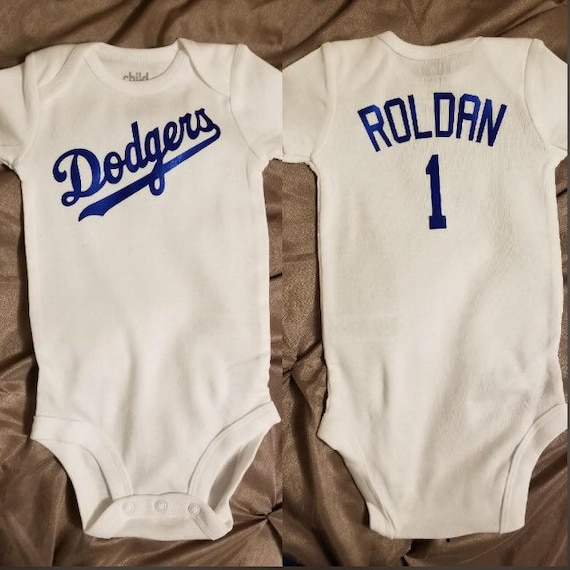 custom baby dodgers jersey