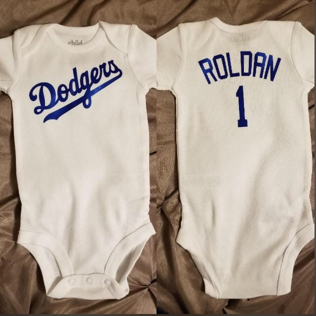 Dodgers Newborn Boy Custom Dodgers Onesie Dodgers baby Etsy