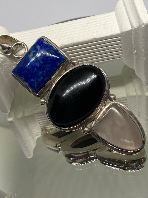 Sterling Silver 3 hotsell piece set with Lazuli stones