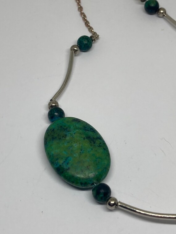 Vintage Sterling Silver Rectangular Square & Oval… - image 4