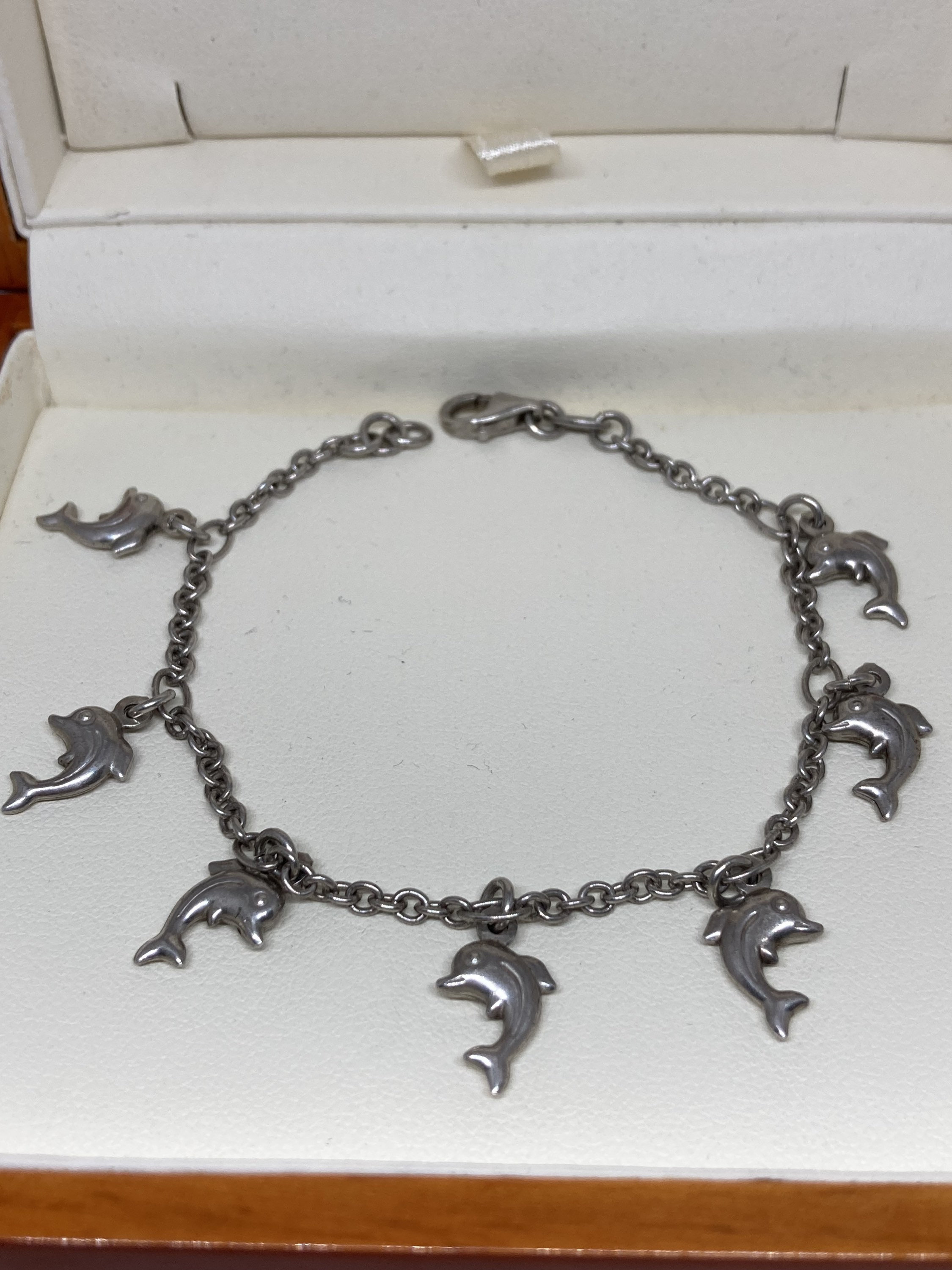 Dolphin on sale charm bracelet
