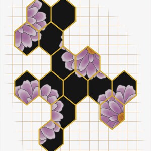 Honeycomb 5x7in Print