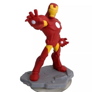 Figura de acción de Iron Man de Disney Infinity 2.0 de Marvel Avengers, figura de videojuego vintage imagen 1