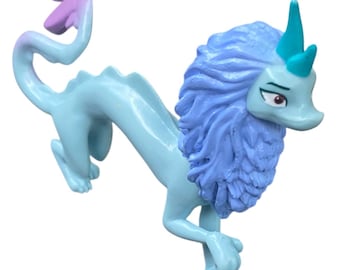 Disney's Raya And The Last Dragon Sisu Dragon Vintage Toy,  Cake Topper Figure
