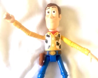 Figura de acción del Sheriff Woody de Toy Story 4 de Disney Pixar, 2017, 9 pulgadas.