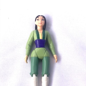 Disney Mulan McDonald&#39;s #1 Happy Meal Action Figure Vintage Toy ~ Disney Mulan 1998