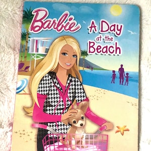 Barbie A Day At The Beach ~ Vintage Book