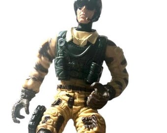 Vintage Chap Mei Actionfigur Soldat Kraft 4 "Spielzeugfigur