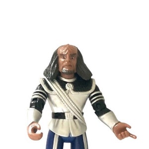 Vintage Star Trek Playmates Next Generation WORF Return to Grace Klingon Figure 1995