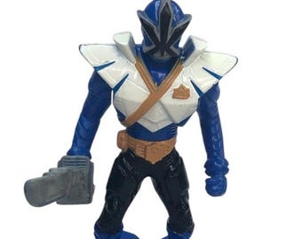 Power Rangers Mcdonald's Action Figures Lightspeed Rescuer Blue